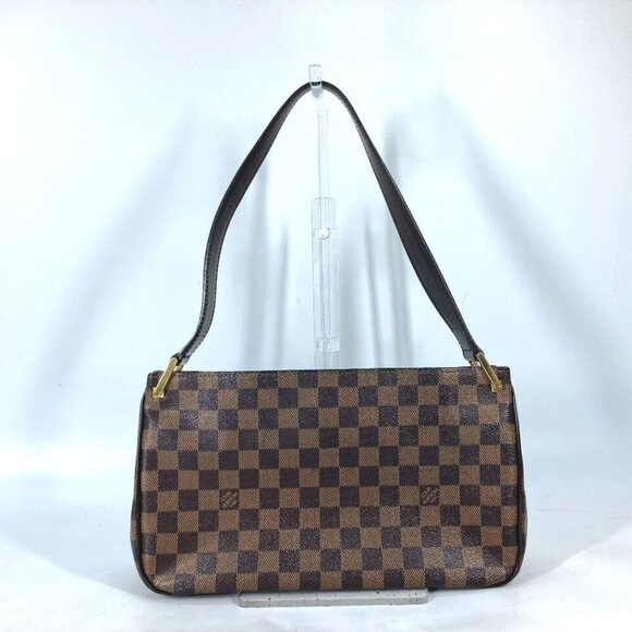 LOUIS VUITTON N51129 Damier Aubagne bag shawl Shoulder Bag Damier Canvas Brown - Picture 2 of 16